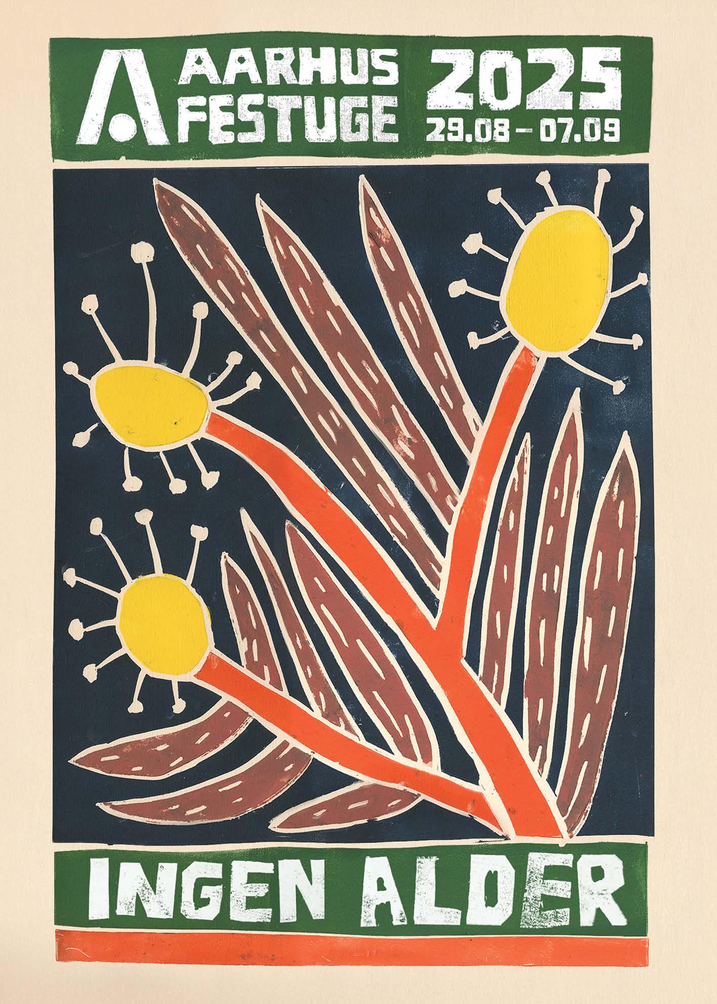 Aarhus Festuge plakat 2025 - Peter Larsen