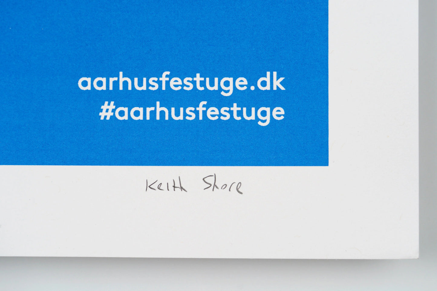 Keith Shore - Signeret og nummeret særtryk af Aarhus Festuges plakat 2015