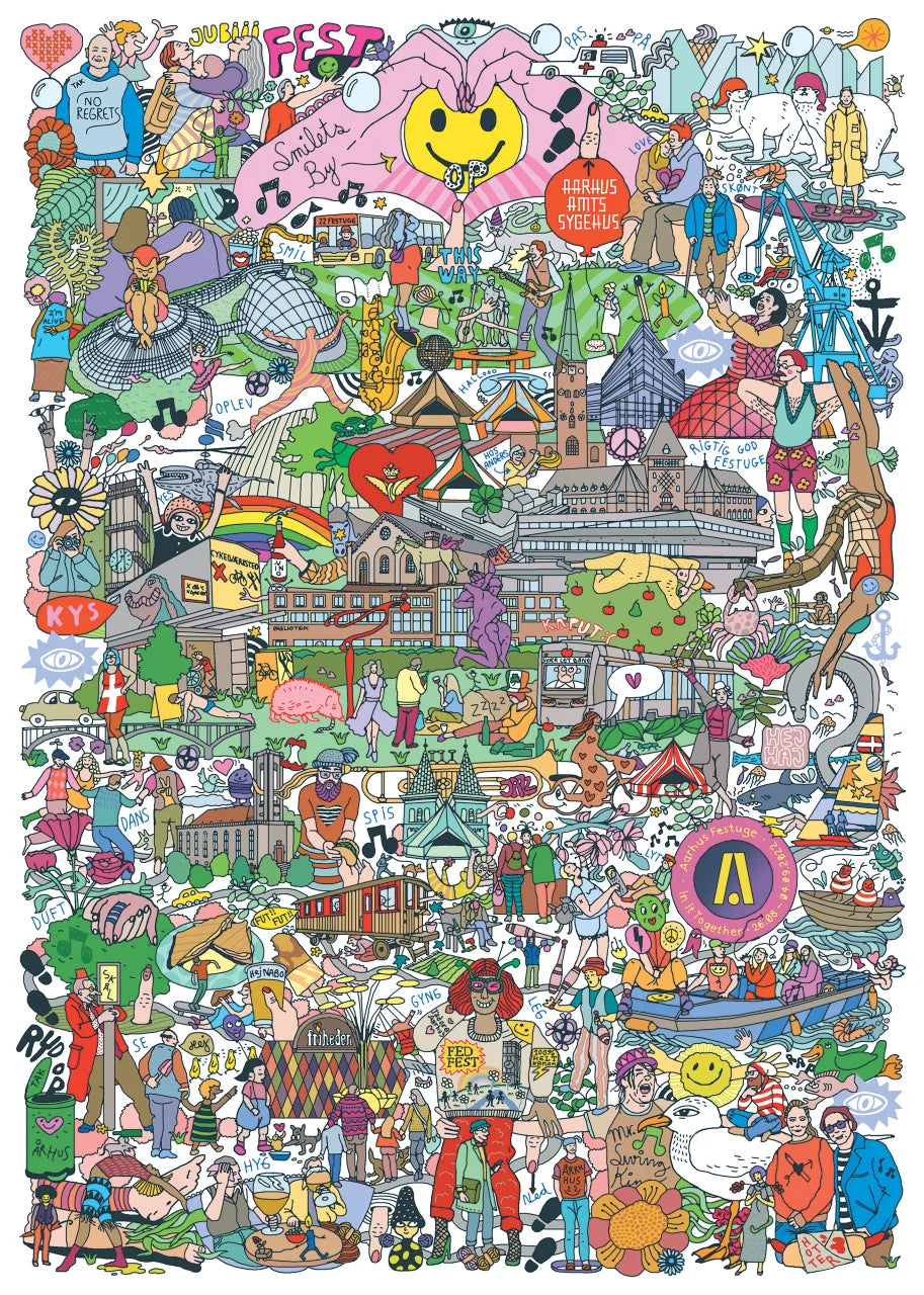 Aarhus Festuge Virvar plakat